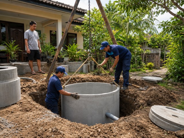 Pembuatan Septic Tank Cijulang Pangandaran