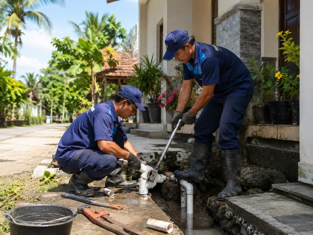 Perbaikan Saluran Air Cijulang Pangandaran
